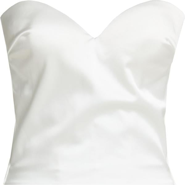 Top da donna in bianco neve Chiara Boni La Petite Robe Chiara Boni La Petite Robe