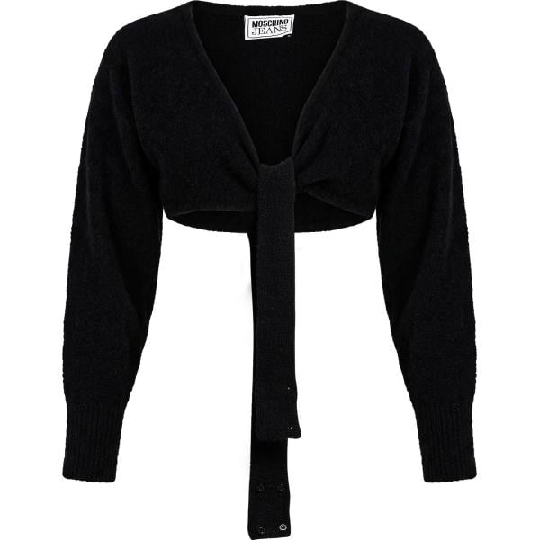 Giacca da donna in nero pece in lana Just Cavalli Just Cavalli