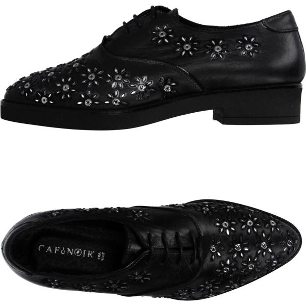 scarpe stringate CAFèNOIR nero tinta unita