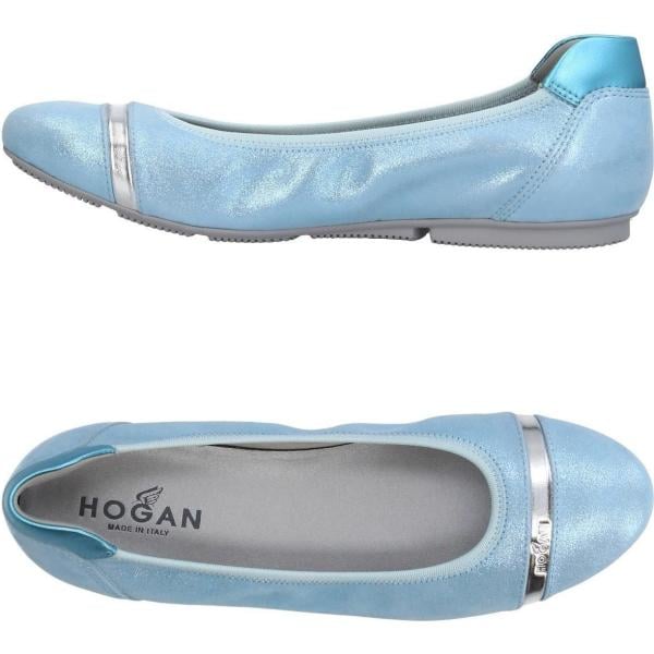 ballerine Hogan blu tinta unita