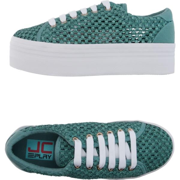 sneakers JC PLAY by JEFFREY CAMPBELL verde tinta unita