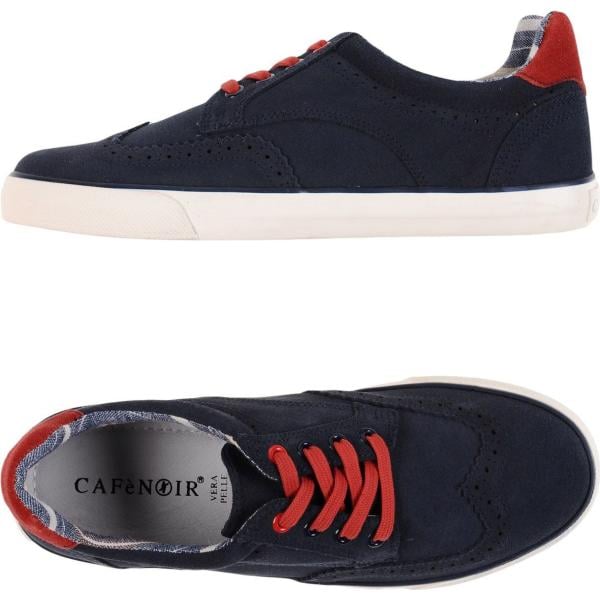sneakers CAFèNOIR blu tinta unita