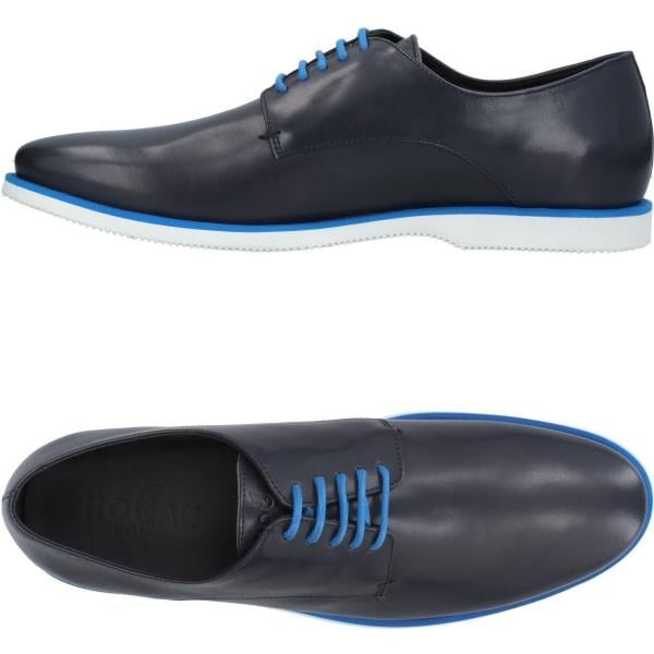 scarpe stringate Hogan grigio tinta unita
