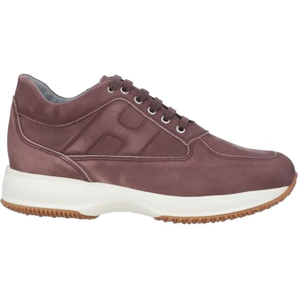 sneakers Hogan marrone tinta unita