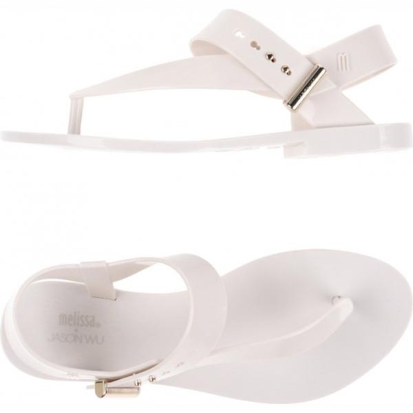 Sandali, sabot, mules e ciabattine trendy Melissa + Jason Wu tinta unita