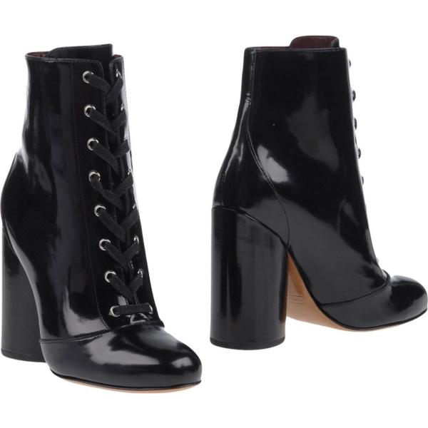 Stivaletti con tacco geometrico e punta tonda pianta larga tinta unita Marc Jacobs tinta unita