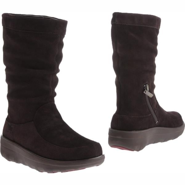 stivaletti Fitflop marrone tinta unita