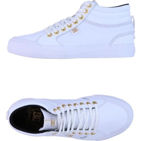 sneakers alte Dc Shoes bianco tinta unita