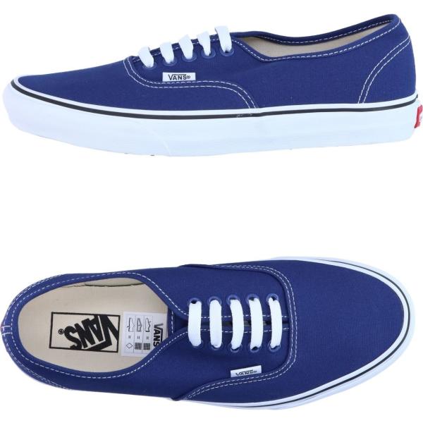 sneakers Vans blu tinta unita