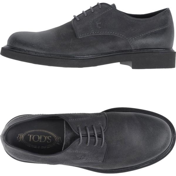 scarpe stringate Tods grigio tinta unita