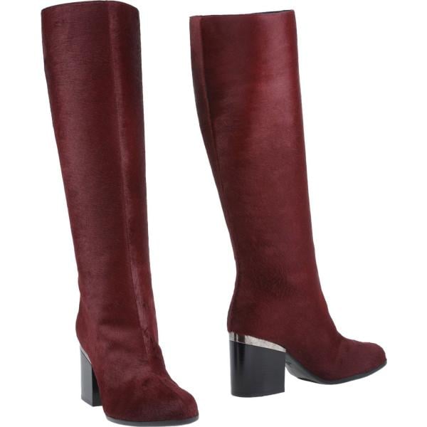 stivali Hogan marrone tinta unita