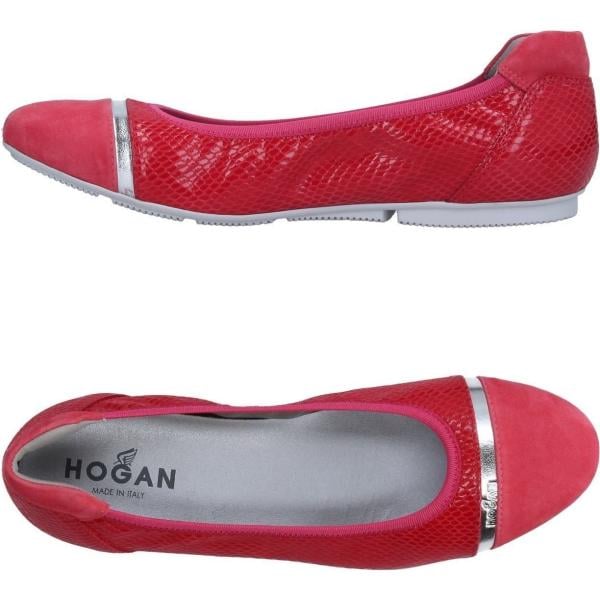 ballerine Hogan viola animalier