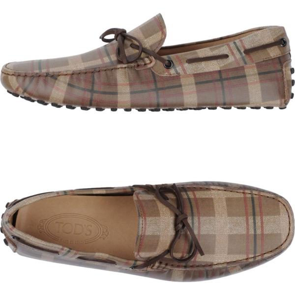 scarpe stringate Tods verde scozzese