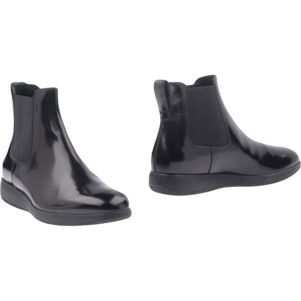 stivaletti chelsea Hogan bianco tinta unita