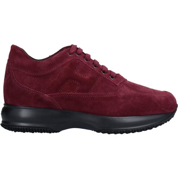 sneakers Hogan rosso tinta unita