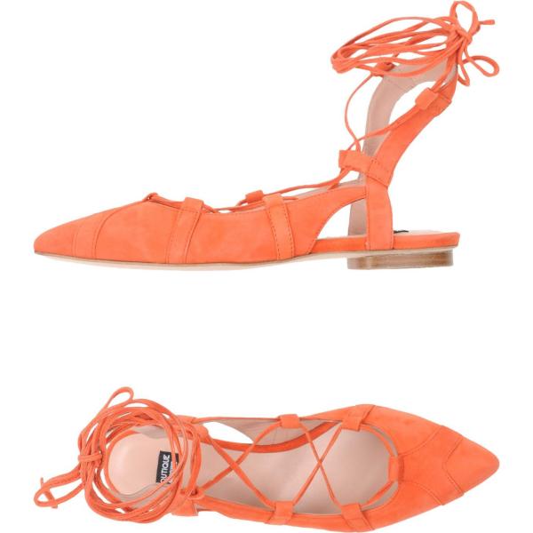 Ballerine effetto scamosciato a punta tinta unita Boutique Moschino tinta unita