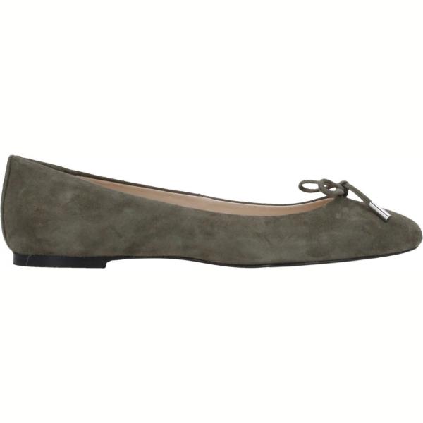 ballerine Anna Baiguera verde tinta unita