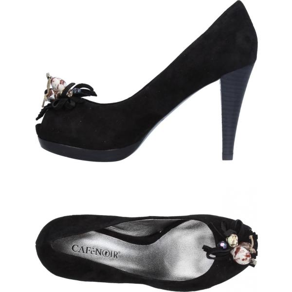 décolleté CAFèNOIR nero tinta unita