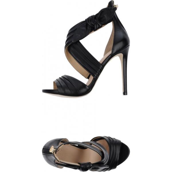 sandali col tacco Guess nero