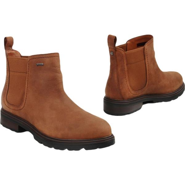 stivaletti Clarks marrone tinta unita