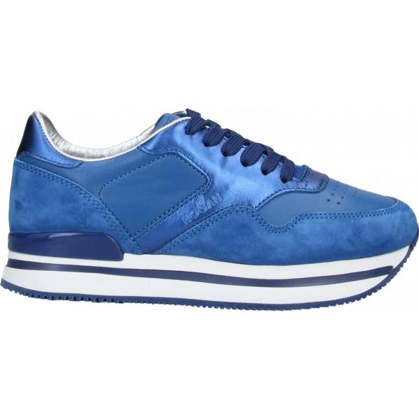 sneakers Hogan blu tinta unita