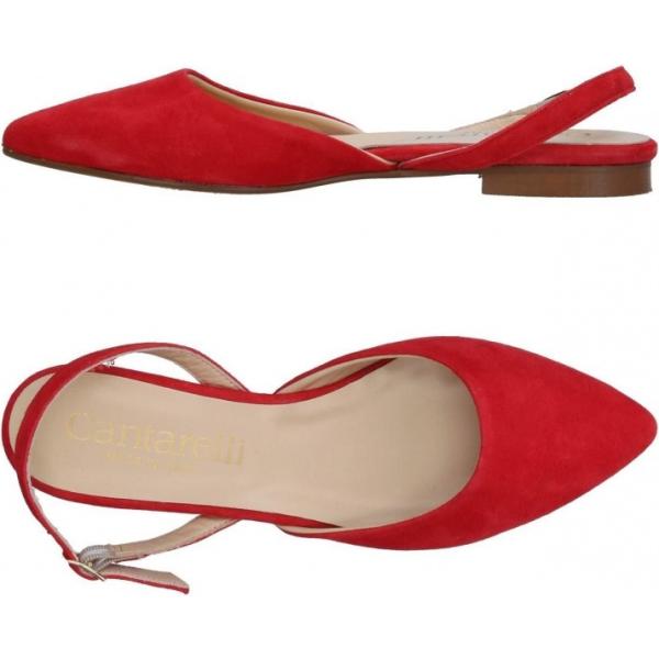 Ballerine slingback effetto scamosciato con fibbia a punta tinta unita Cantarelli tinta unita