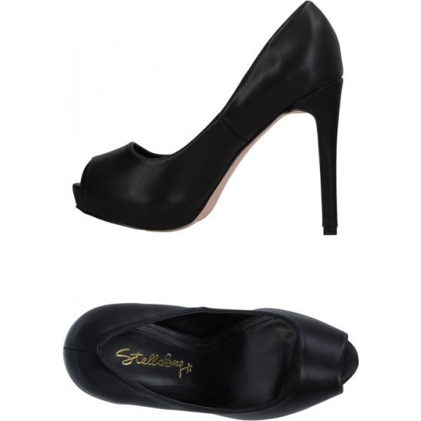 Décolleté open toe in pelle sintetica tinta unita Stellaberg tinta unita