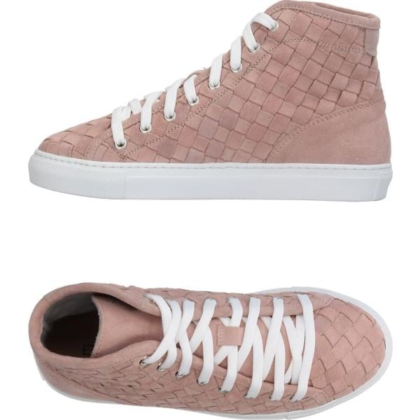 Sneakers tennis effetto scamosciato con punta tonda tinta unita Boemos tinta unita