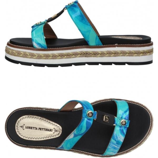Sandali pelle flatform fantasia multicolore effetto vernice con punta tonda Loretta Pettinari multicolore