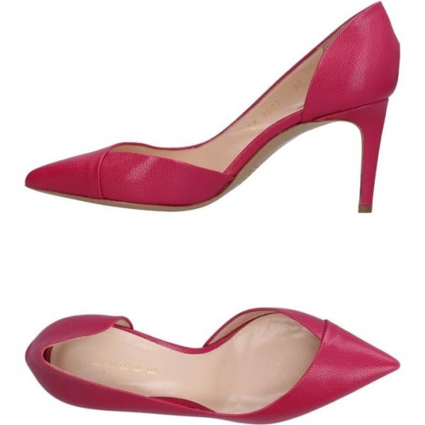 Décolleté con stampa e tacco geometrico a punta tinta unita Lerre tinta unita