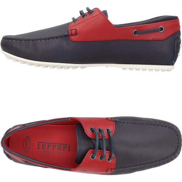 scarpe stringate TODS for FERRARI blu