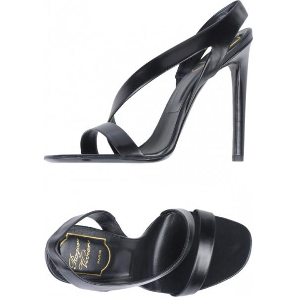 Sandali con punta tonda tinta unita Roger Vivier tinta unita