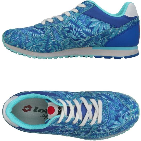sneakers Lotto Leggenda blu a fiori