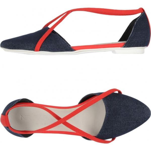 Ballerine a punta in denim tinta unita Nr Rapisardi tinta unita