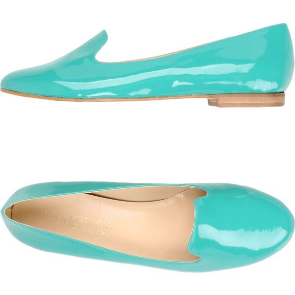 mocassini Mr & Mrs Yuo verde tinta unita