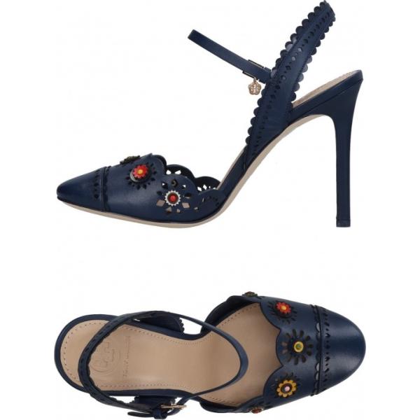 Décolleté con fibbia e punta tonda tinta unita Tory Burch tinta unita