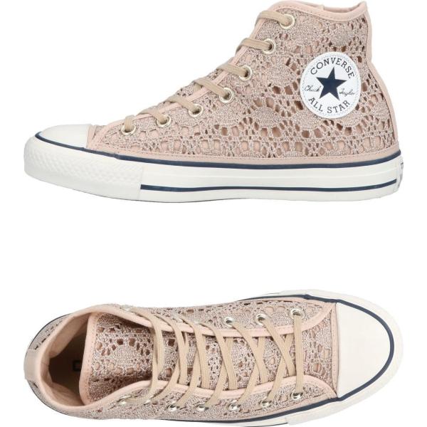 sneakers alte Converse bianco tinta unita