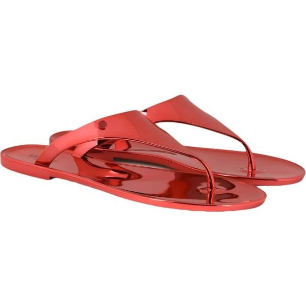 infradito Armani Jeans rosso tinta unita