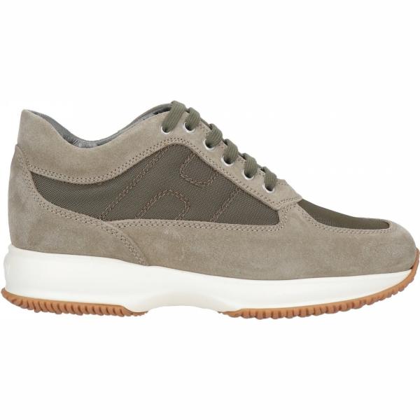 sneakers Hogan verde tinta unita