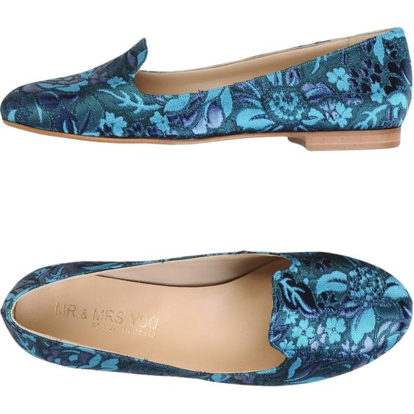 mocassini Mr & Mrs Yuo blu paisley