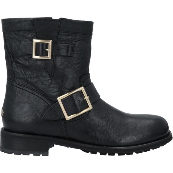 stivaletti Jimmy Choo nero tinta unita