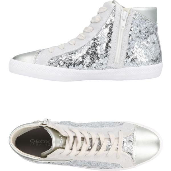 sneakers Geox grigio tinta unita
