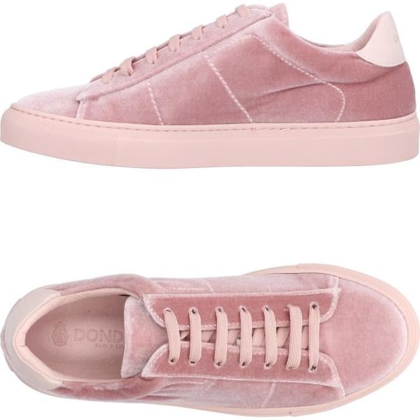 sneakers Dondup rosa tinta unita
