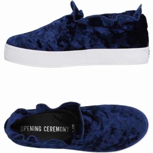 sneakers Opening Ceremony nero tinta unita