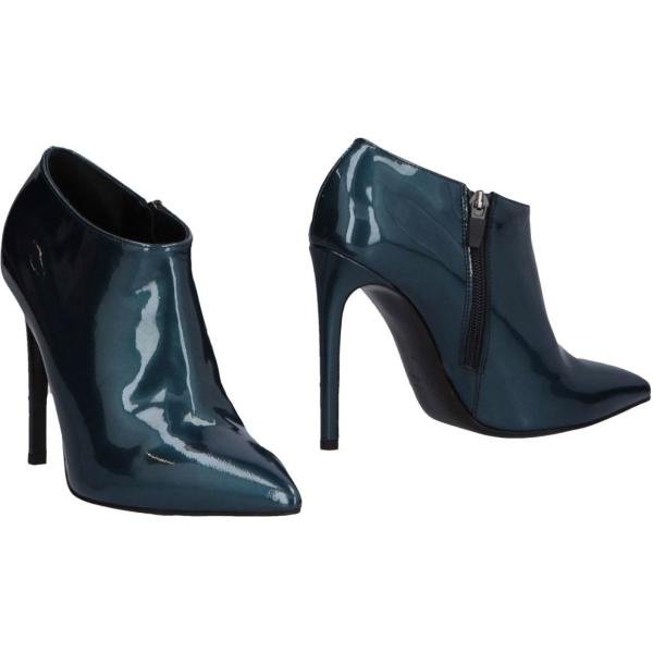 Stivaletti effetto vernice con zip a punta tinta unita Giancarlo Paoli tinta unita