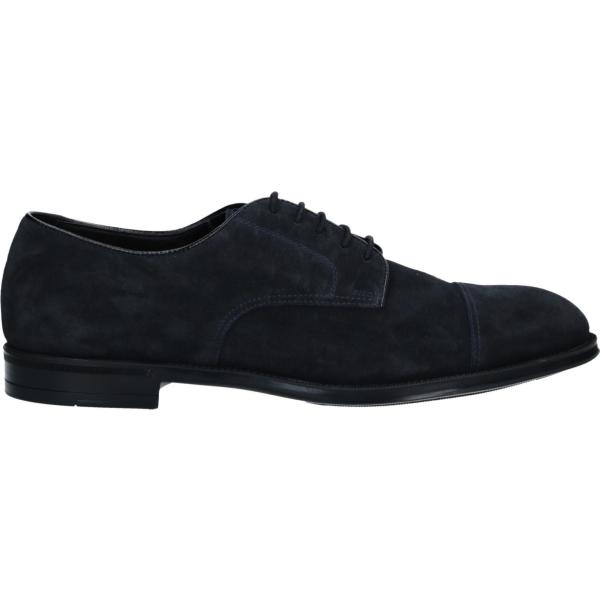 scarpe stringate Doucals blu tinta unita