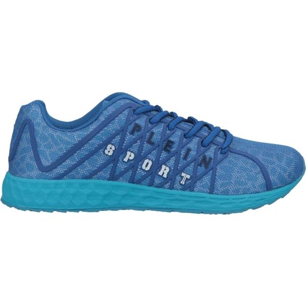 sneakers Plein Sport blu tinta unita
