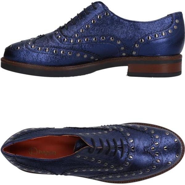 Scarpe stringate stringate effetto laminato con tacco squadrato e punta tonda tinta unita Bagatt tinta unita