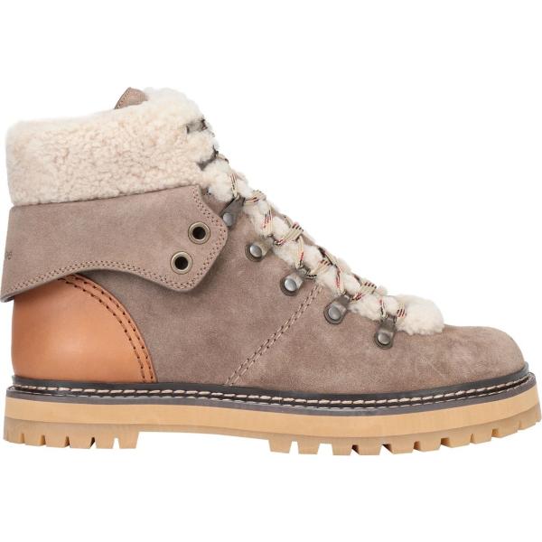 stivaletti See By Chloé grigio tinta unita