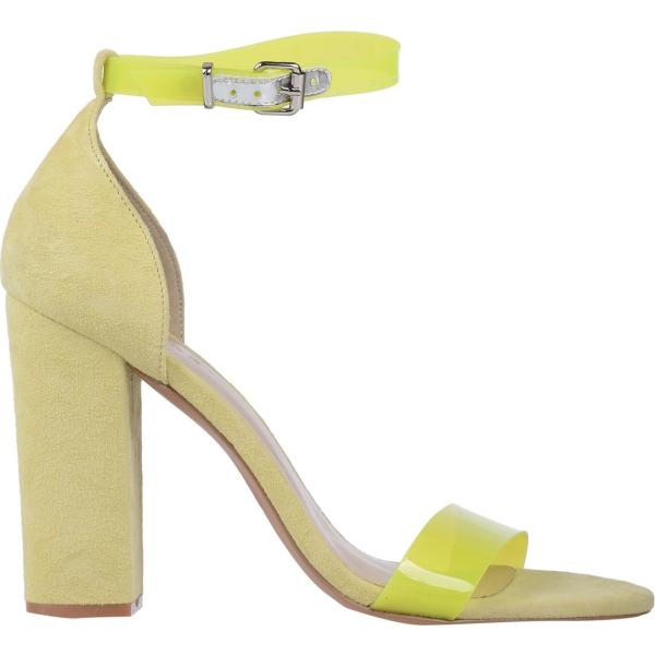 sandali col tacco Guess marrone tinta unita
